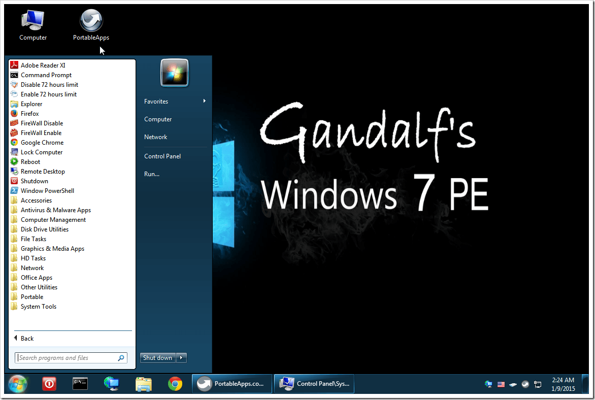 Gandalf’s windows 10pe x64 download 2018